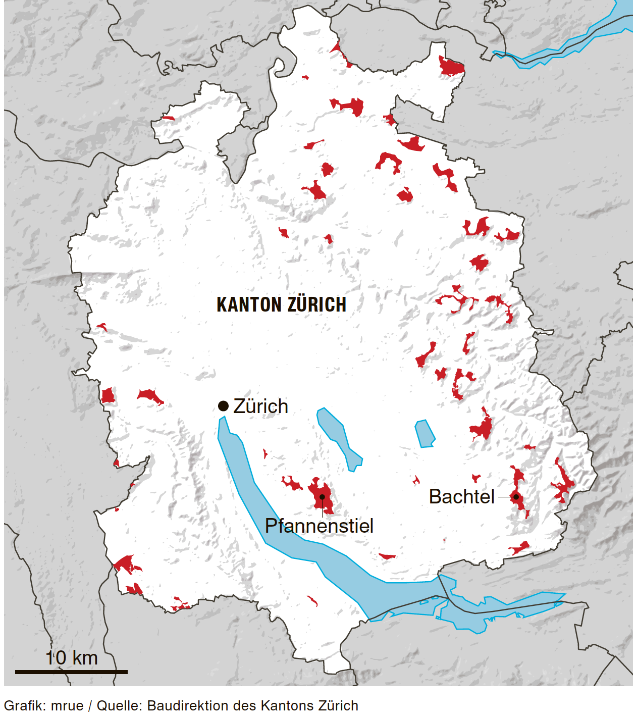 Standorte Kanton Zürich